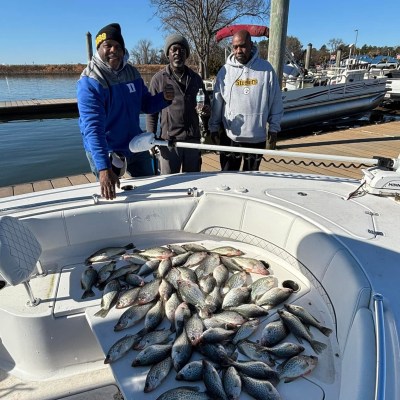 a group of people on a boat